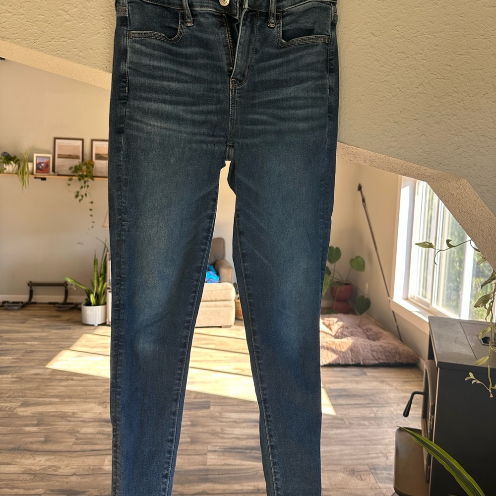 American Eagle Outfitters Dark Wash Skinny Jeans